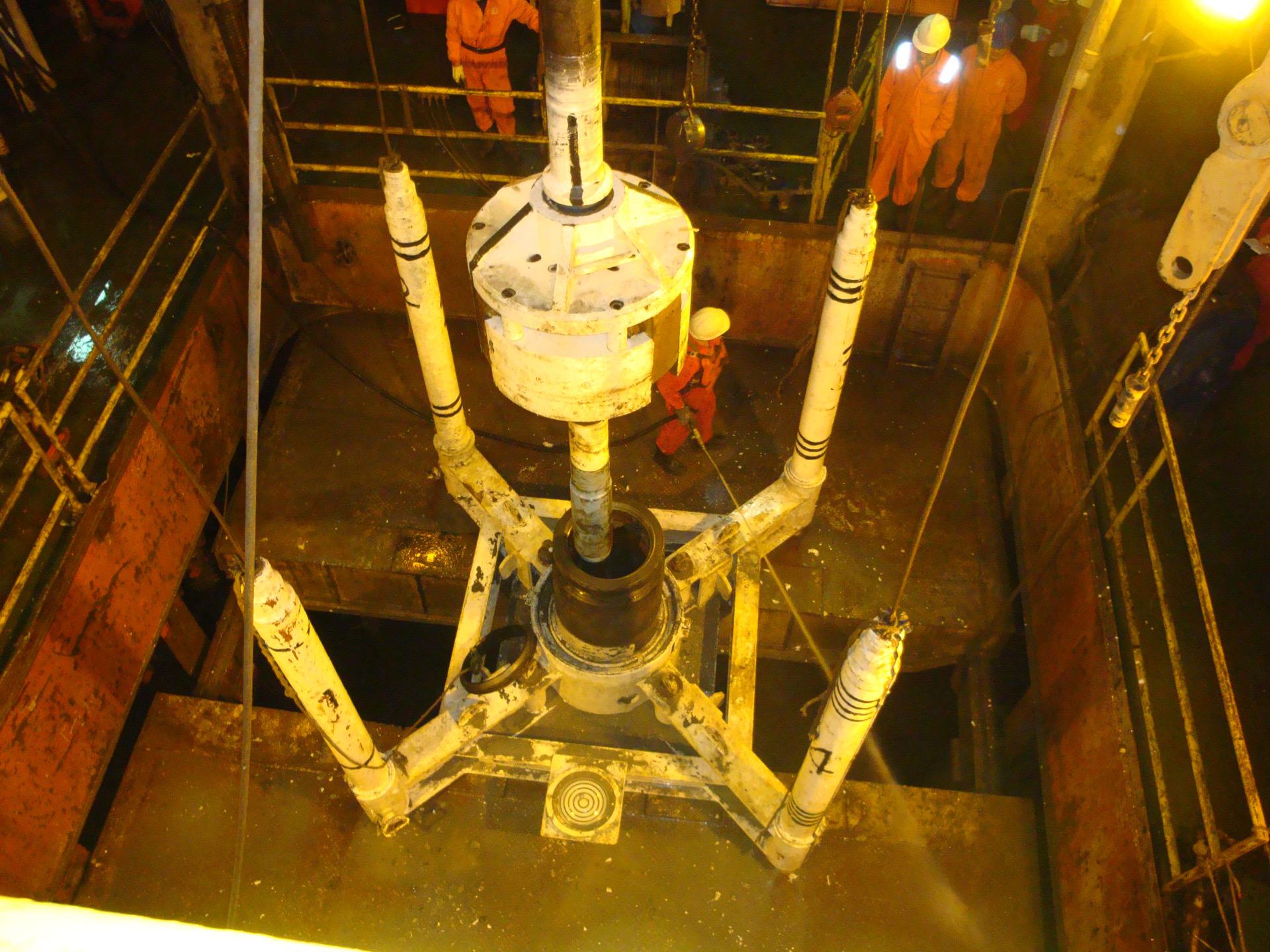 FEODE outside-suspension abandonment tool operation offshore