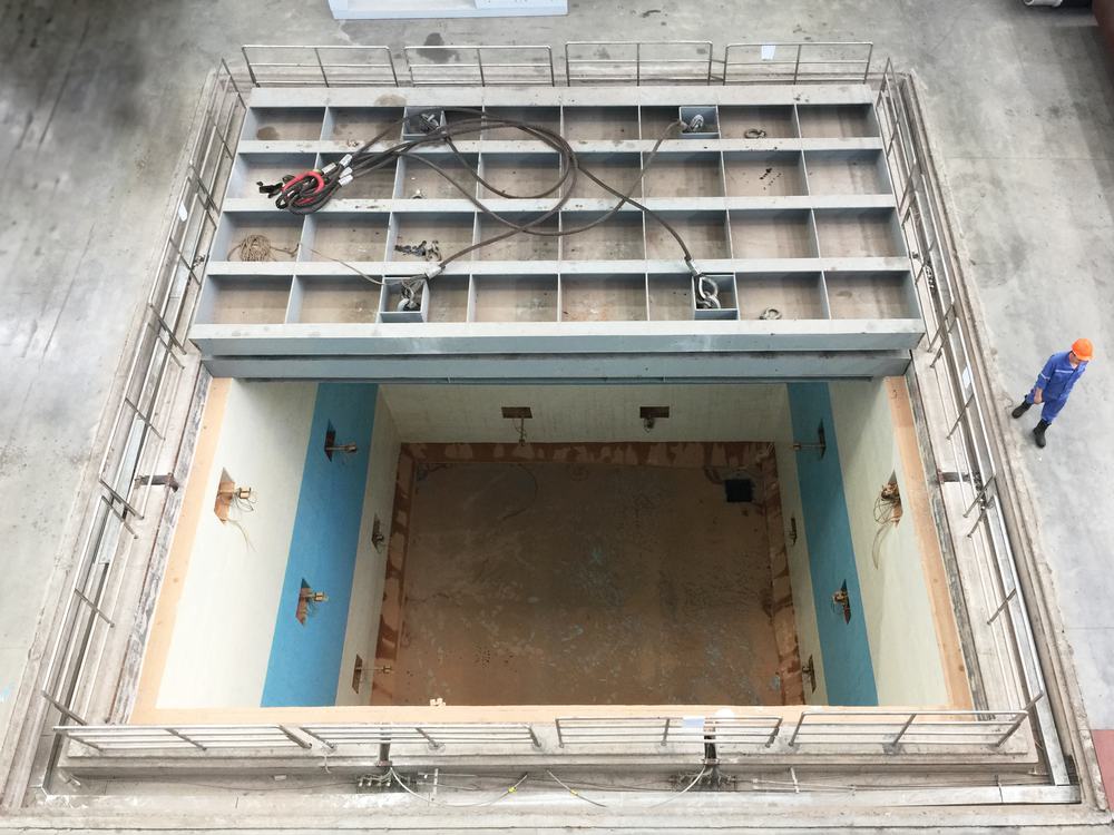 Underwater equipment pressure test pool, Huizhou base